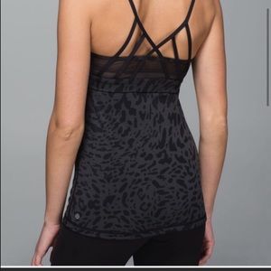 Lululemon cheetah workout tank